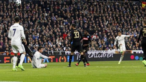 欧冠-皇马3-0客胜尤文 C罗双响迪巴拉染红