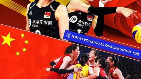 东京奥运会女排十二强宣传海报发布·世界诸强静待巅峰对决